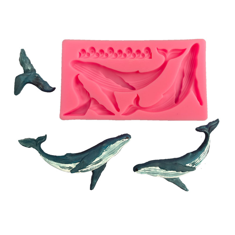 Kitchen Appliances Packages - Molde de silicona de ballena DIY,