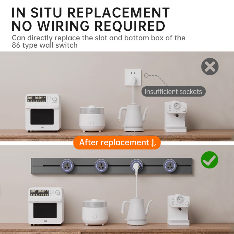 Enchufe de riel tipo US UN/USB - Kitchen Appliances High End reseña y precio
