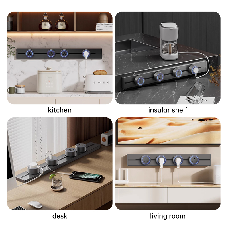 Enchufe de riel tipo US UN/USB - Kitchen Appliances High End reseña y precio