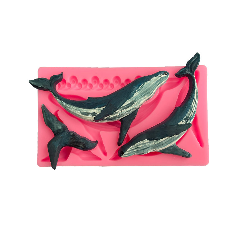 Molde de silicona de ballena D - Kitchen Appliances Packages reseña y precio