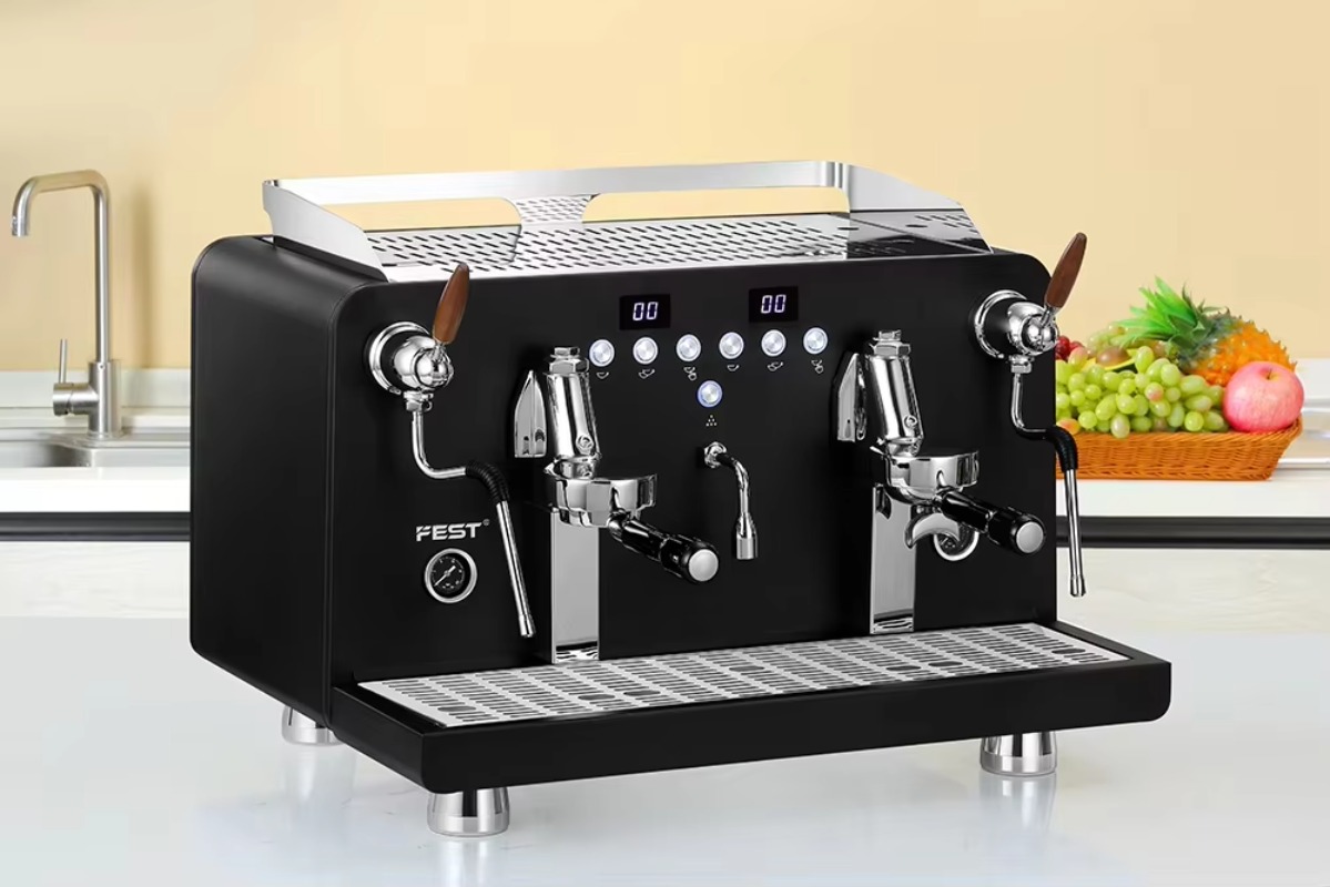 Máquina de Espresso Comercial  - Espresso Machine Semi Auto reseña y precio