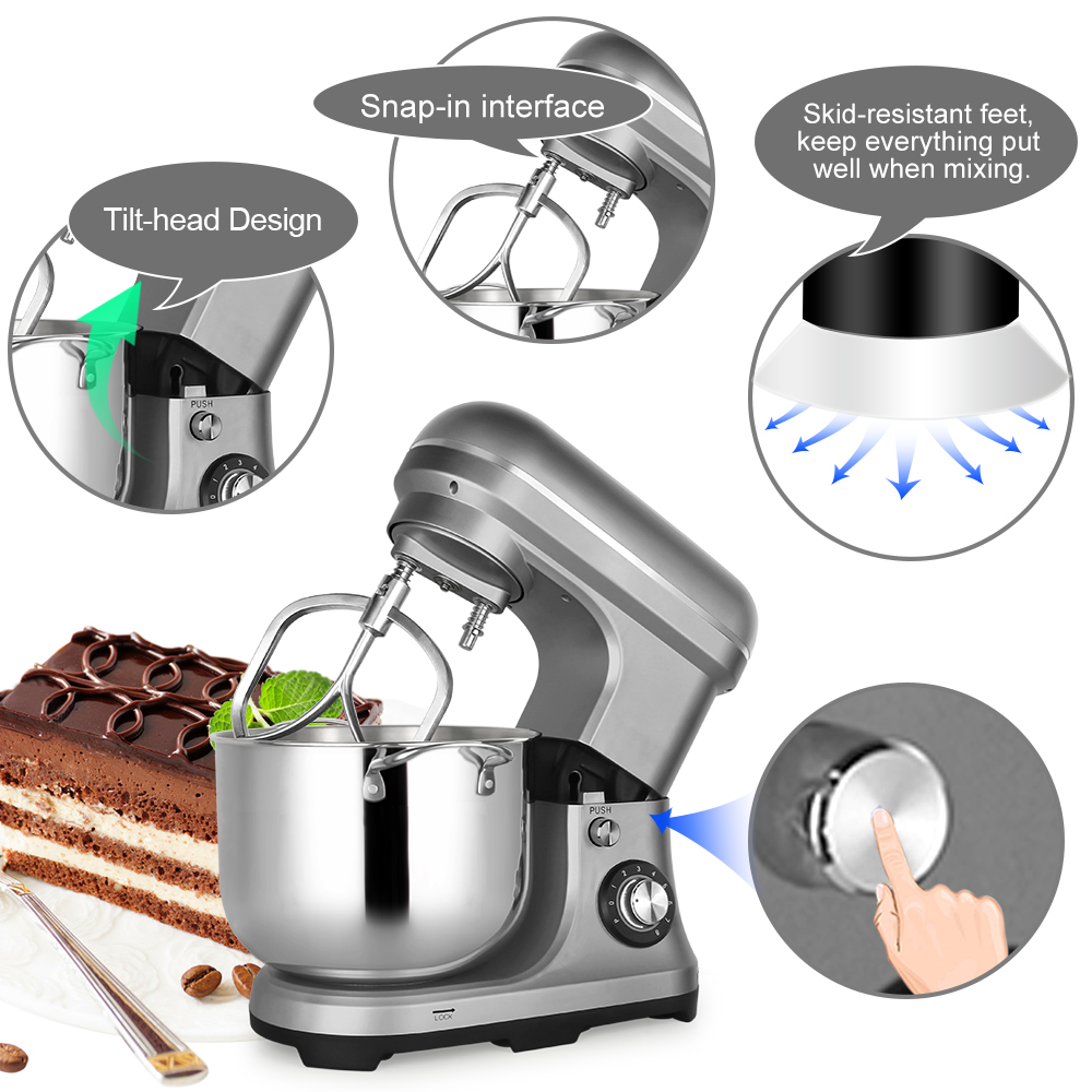 Batidora Eléctrica Grande y Po - Kitchen Appliances Usa reseña y precio