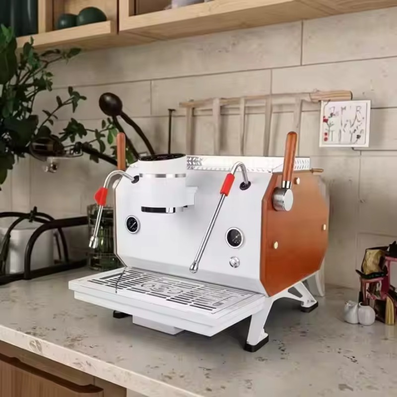 Máquina de Espresso Semiautomá - Espresso Machine Semi Auto reseña y precio